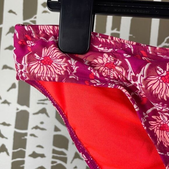 NEW Old Navy Printed Ruched Back Bikini Bottom L - Picture 2 of 7